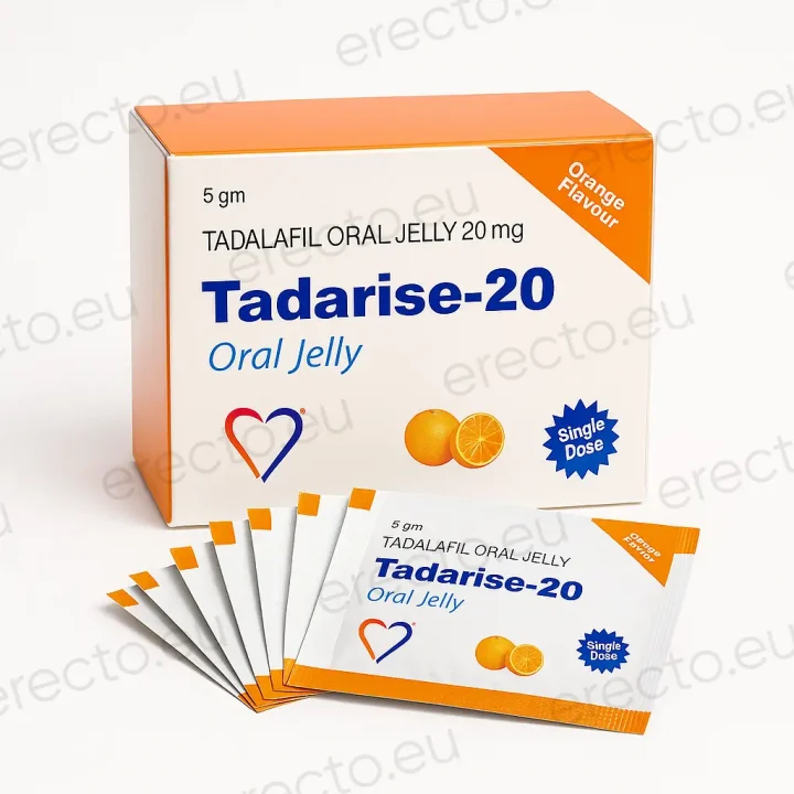 Tadarise 20 mg Oral Jelly