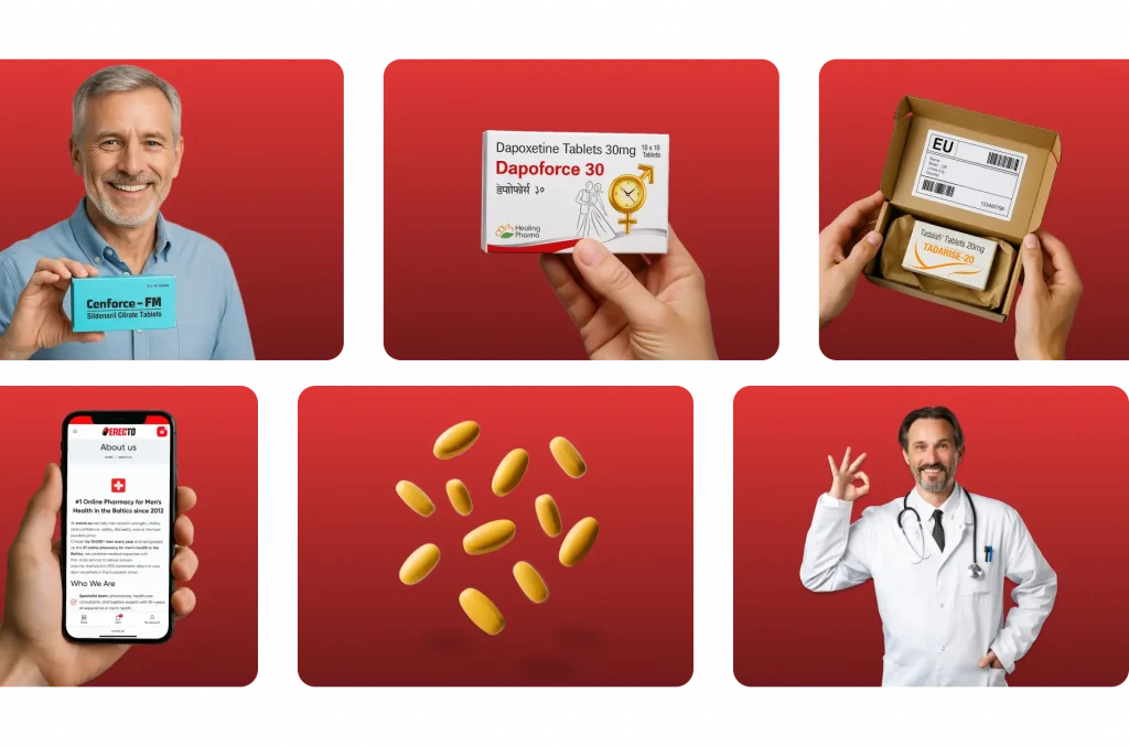 Erecto - Leading Online Pharmacy for Men’s Health in the Baltics